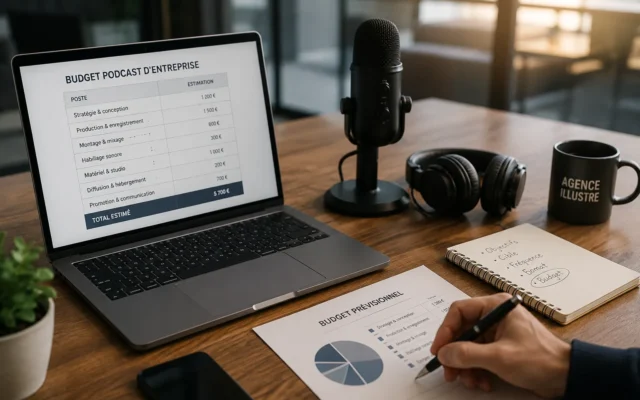 Combien coûte un podcast d'entreprise en 2026 ? Le budget réel, poste par poste