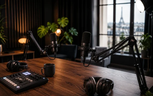 Studio podcast à Paris : combien ça coûte vraiment, à l'heure et à l'épisode ?