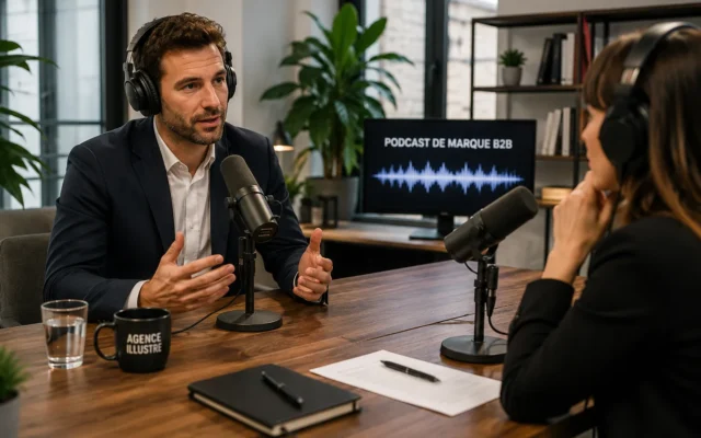 Podcast de marque : ce que c'est vraiment et pourquoi les entreprises B2B s'y mettent