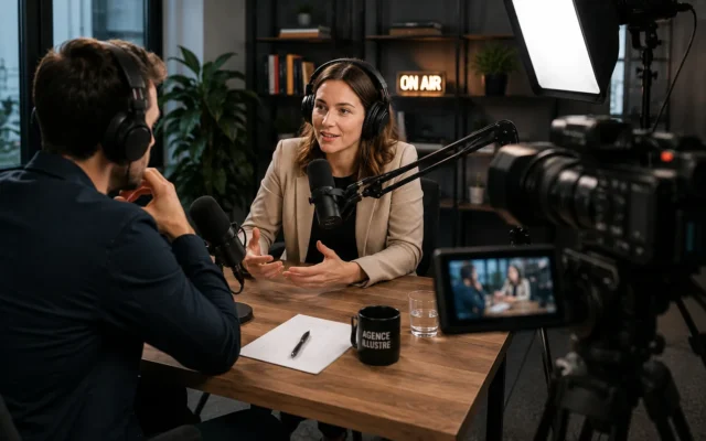 Podcast vidéo : définition, formats et avantages pour une entreprise