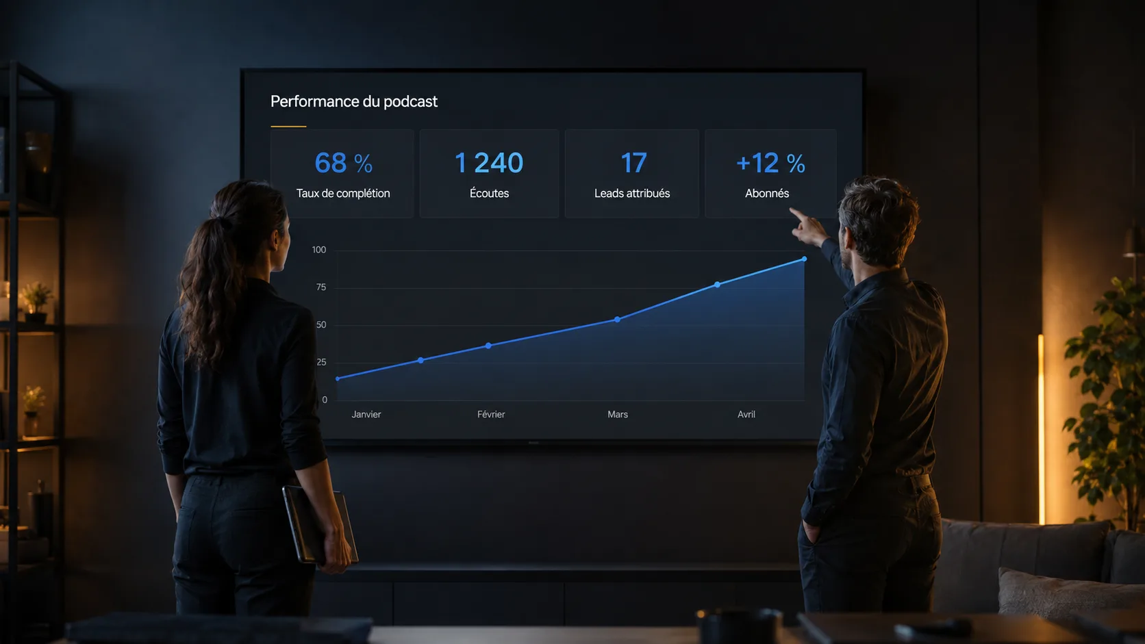 Les KPI d'un podcast d'entreprise : quels indicateurs suivre vraiment ?