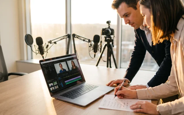 Les 7 erreurs qui font rater un podcast vidéo d'entreprise